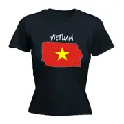 Vietnam Country Flag Nationality - Womens T-Shirt T Shirt Tshirt