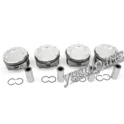 4x Pistons Rings Φ84mm/CR 10:1 For BMW 328i 428i 328i X3 F30 F10 N20 B20A 2.0T