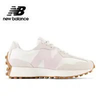 在飛比找PChome24h購物優惠-[New Balance復古鞋_女性_胭脂粉_WS327OR