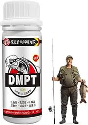 Fishing Bait Additive,DMPT Bait Attractant - Natural Additive Powder Smell Tackle Food Enhancer for Bass Carp Cod Shellfish Outdoor Fishing