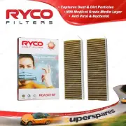 1 piece of Ryco N99 MicroShield Cabin Air Filter for Peugeot 3008 Partner B9P (for: Peugeot)