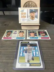 2023 Aaron Judge/Acuna Jr/Schwarber Heritage Insert Lot x4