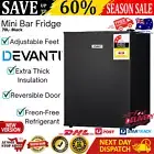Devanti Bar Fridge Mini Freezer Portable Refrigerator 70L Small Cooler Chiller