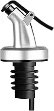 Oil Bottle Pourer, Olive Oil Spouts, Leakproof Bottle Stopper, Liquor Spirit Drinks Pourers with Dust Caps for Salad, Sauce, Soy, Wine, Vinegar
