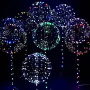 LED Balloon Luminous Party Wedding Supplies Dorm Party Decoration Transparent Bubble Decoration Birthday Wedding LED Balloons String Lights Christmas Gift