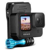 Backpack Strap Clip Mount for GoPro Hero 13 12 11 10 9 8 7 6 5 4 3+ Session B...