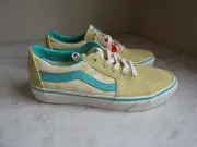 NIB Vans SK-8 Checkerboard Banana Cream Shoes Women's 8 Men's 6.5