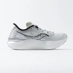 【SAUCONY 索康尼】Endorphin Pro 3 女 白色 輕量 碳纖維板 競速 運動 慢跑鞋 S10755-11