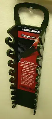 SNAP-ON Wrench Rack 10 Positions Stubby Short Mini KA384SSG10CG CAMO GREEN