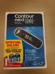 NEW Contour Next One Accurate Blood Glucose Monitoring System Anytime