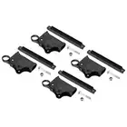 2pcs Lounge Chair Seat Latch Hinge Fixed Catch Lock and Release Replacement Part