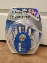Swann Security System Cable Video & Power 100ft/30M BNC Connection NEW IN BOX