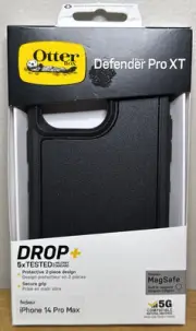OtterBox Defender XT Case for iPhone 14 Pro Max with MagSafe - Black