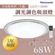 〖國際牌Panasonic /免運〗 LED 遙控調光調色吸頂燈 68W 110V 10坪 透明框〖永光照明〗PA-LGC81110A09