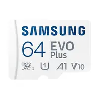 在飛比找松果購物優惠-SAMSUNG EVO Plus microSD 64G U