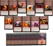 Red Burn Intro Deck - Magic the Gathering - 60 Card - Modern - MTG NM/M!