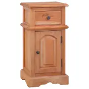 Bedside Cabinet Solid Wood Mahogany