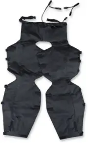 Gears Gen X-4 Heated Leg Chaps Black