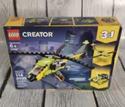Lego Creator Helicopter Adventure 31092 Building Kit 114 Pcs Retired Set