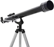 Space Refractor Astronomical Telescope with Adjustable Tripod, Educational Toys, Monocular Telescopes, Outdoor Monocular Space Telescope for for Kids Beginners,White