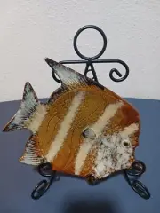 Sorcha Boru Ceramic Pottery Fish Dish/Wall Hanging