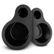 DS18 Speaker Enclosure Dual Pod Fits 8" Loudspeaker and 2.95” Tweeter - Pair