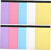 MINAOLULUS Notebook Wide Ruled Composition Notebook 10 Pack Paperbacks Legal Notepads for Note Taking