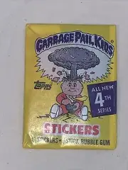 1986 GARBAGE PAIL KIDS 4TH SERIES CARDS STICKERS UNOPENED PACK VINTAGE TOPPS