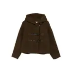[Low Classic] Low Classic Wool Blend Single-breasted Coat S BROWN
