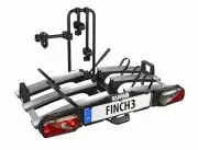 Eufab Bike Rack Finch for 3 Bicycles Foldable E-Bike