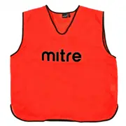 Mitre XXL Family Running/Soccer/Rugby/Basketball Sports Vest Training Bibs Red