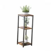 3 Tier Tall Plant Stand - Corner Table for Multiple Indoor Plants, Small Side