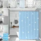 Mildew Proof Shower Curtain Bathtub Partition Curtain Bathroom Decoration