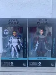 Star Wars The Black Series: Ahsoka , Clone Capitain Rex /Anakin Skywalker 6”