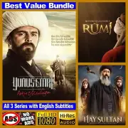 * RUMI * Sultan * Yunus Emre * Triple Series * English Subs * 1080p * No Ads *
