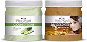 Cucumber Scrub 500gm with Gold Gel 500gm