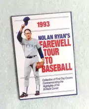 1993 Nolan Ryan's Farewell Tour To Baseball Album w/ Certificate of Authenticity