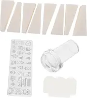 1 Set Nail Stamping Plates Creative DIY Nail Art Template Stencils Manicure Supply