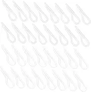 FONDOTIN Clothes Fixing Clips 200pcs Plastic Shirt Clips for Secure Comfortable Use