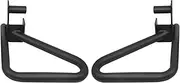 A2ZCARE Dip Bar Attachment for Squat Rack - Multi Grip Set of 2 for Strength Training - Fit 2x2 inch Power Cage Squat Rack - Pair