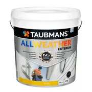 Taubmans 15L White Gloss All Weather Exterior Paint