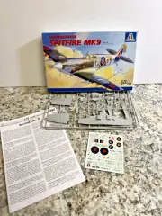 Italeri Supermarine Spitfire MK9 Model Airplane 1:72 No 094 OPEN BOX COMPLETE