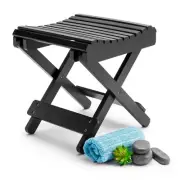 Sorbus Bamboo Folding Step Stool Bench Seat - Shower & Bathroom Foot Rest Chair