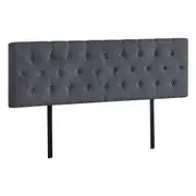 King Size | Deluxe Headboard Bedhead (Grey)