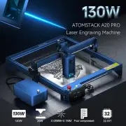 ATOMSTACK A20 Pro Laser Engraver 130W Engraving Cutting Machine with F30 Pro Air