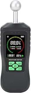 Spherical MoistureMeter, Induction Water Meter with Color LCD and Sound Prompt, Water Content Detector for Walls Wood Masonry Concrete Plaster Non Invasive MoistureDetection