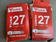 SALE: Pair Bicycle Inner Tubes Thorn Resistant 27"x 1 1/8-1 1/4" Presta FeNIX