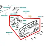 超愛買 左曲軸箱蓋 離合器外蓋 傳動外蓋 雷霆S125 料號：1134A-ACH6-900 KYMCO光陽公司