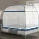 免安裝1.0單門雙人米單人宿舍家用1.5m摺疊蚊帳1.8m蒙古包床