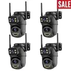 4K 8MP Wireless IP Camera WIFI Outdoor CCTV PTZ Smart Home Security IR Cam